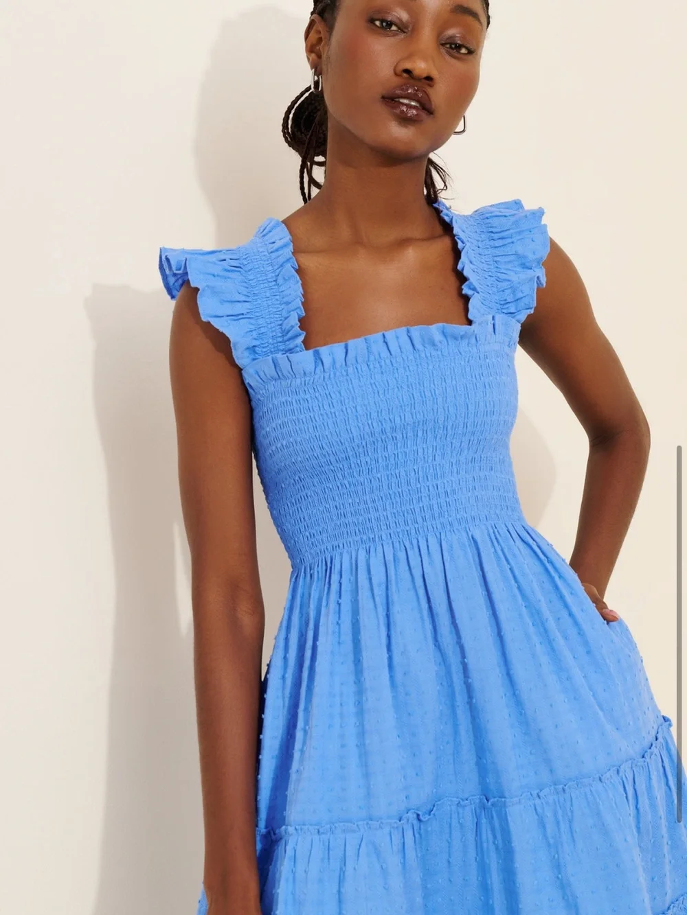 Hill House Ellie Nap Dress XS blue
